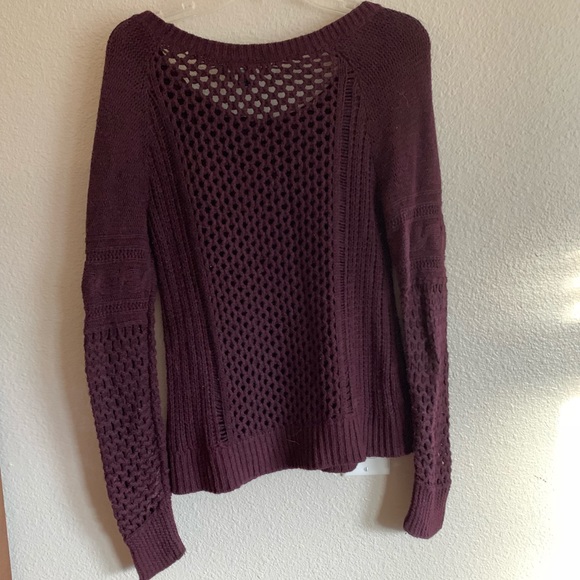 Dark purple american Eagle sweater - Picture 4 of 4